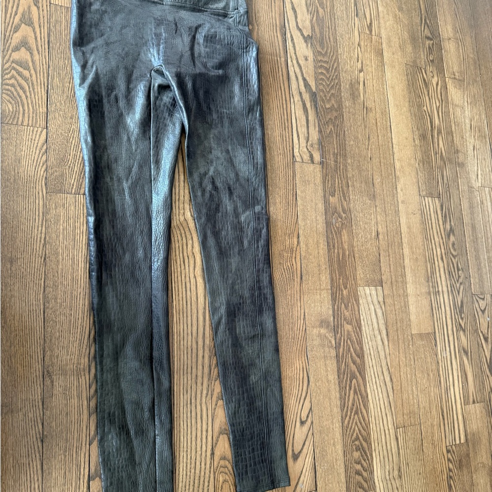 Dark Green Spanx Leggings